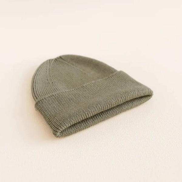 Beanie Fonzie Newborn - Artichoke