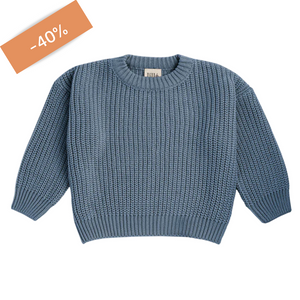 LAATSTE - Chunky Sweater - Indigo