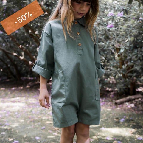 Lou Lou Jumpsuit - Sea Green