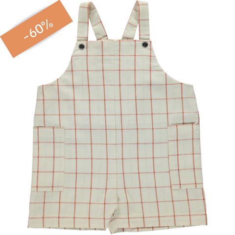 Tomato Net Short Pocket Salopette