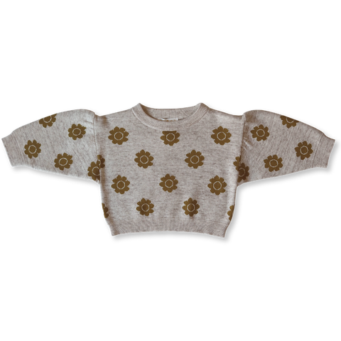 Pansy Pull Over - Mocha & Marle
