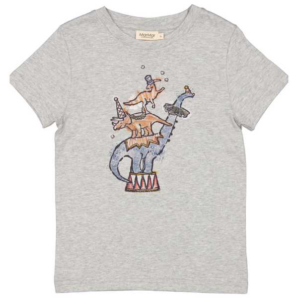 Ted T-Shirt - Grey Melange