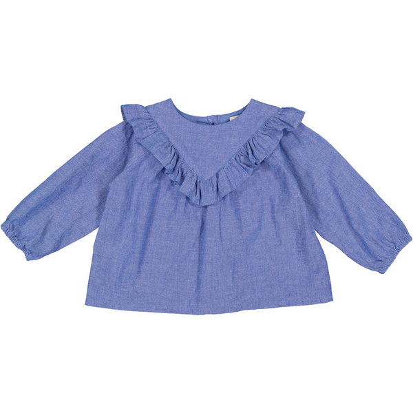 LAATSTE Tulette Blouse - Jeansblauw